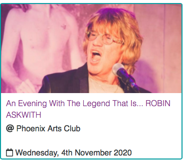 An Evening with The Legend That IS....Robin Askwith