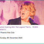Another Evening With Robin Askwith - The Phoenix Art Club 8/11/2020
